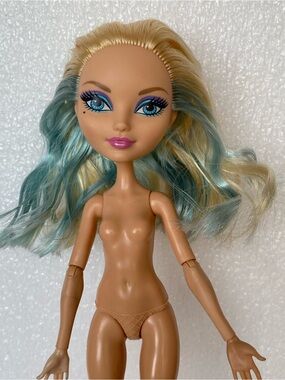 Ever After High Darling Charming Doll with Blonde Hair Blue Streaks - Nude